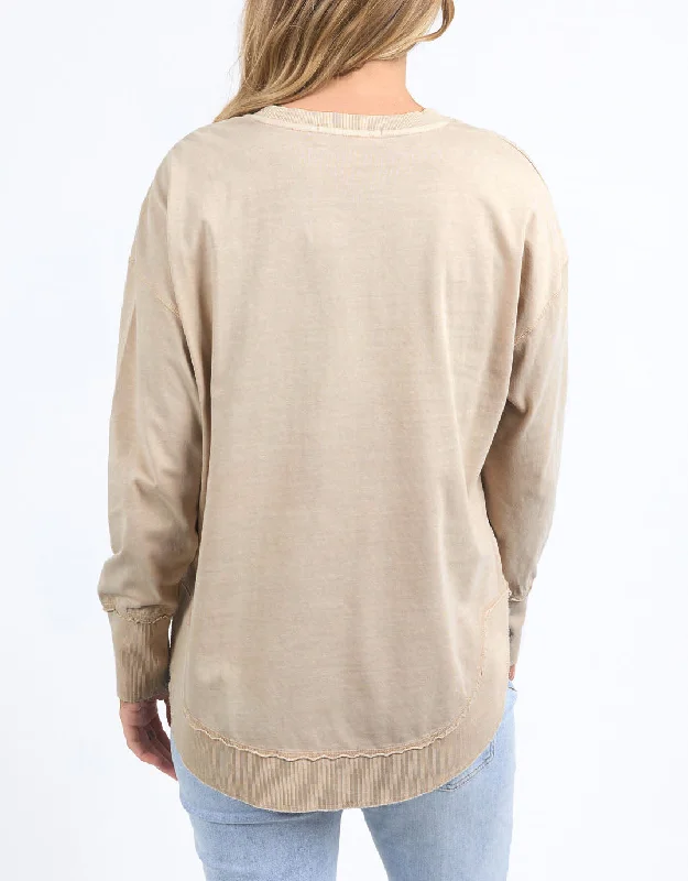 Farrah Long Sleeve - Oatmeal