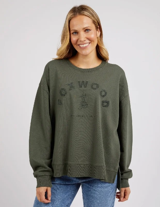 Foxwood Effortless Crew Khaki