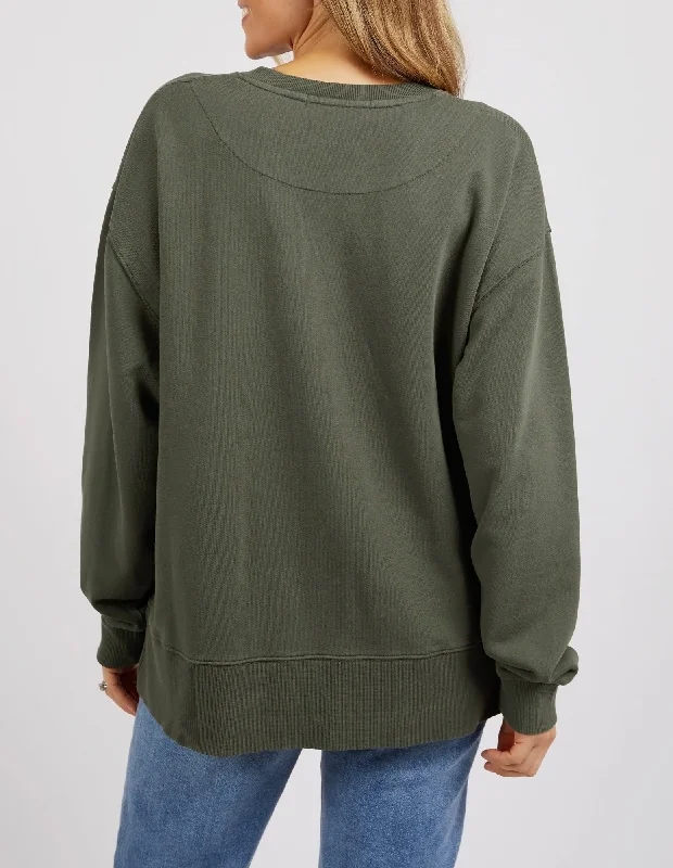 Foxwood Effortless Crew Khaki