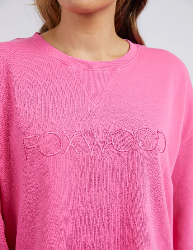 Foxwood Simplified Crew Bright Pink