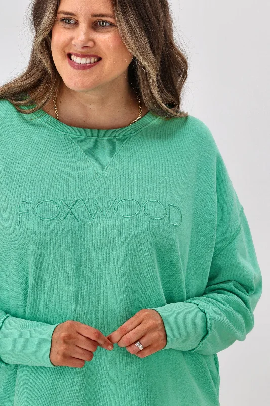 Foxwood Simplified Crew Teal