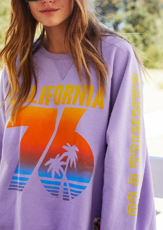 Hammill + Co Cali Sweat Lavender