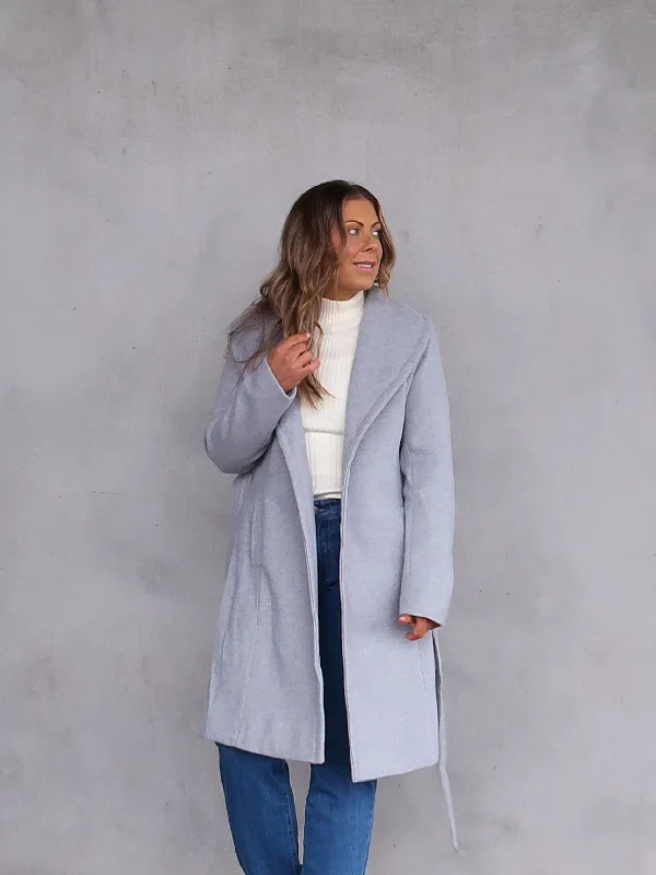 Harper Coat- Grey