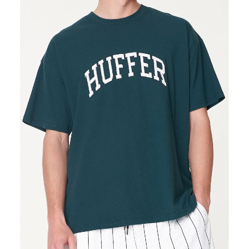 Huffer Mens Box Free Tee/3B Pin Emerald