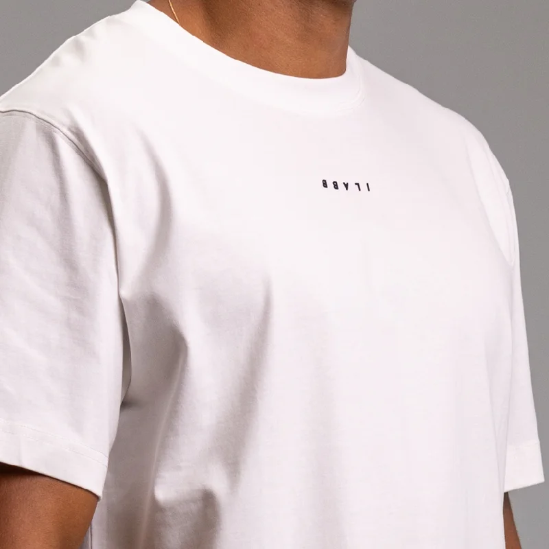 Ilabb Men's Speed 50 Block Tee Chalk