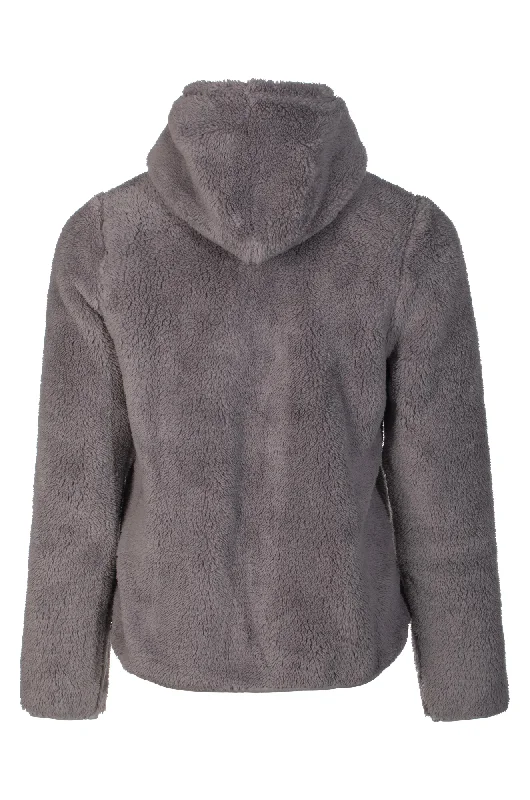 Teddy Fleece Jacket with hood | SLATE | 3423ZZ