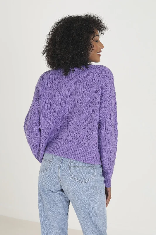 Jersey - Knitwear | LAVENDER | BZZ022