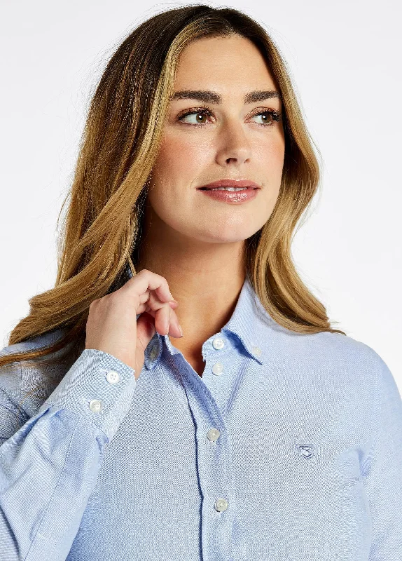 Mimosa Cotton Shirt - Pale Blue