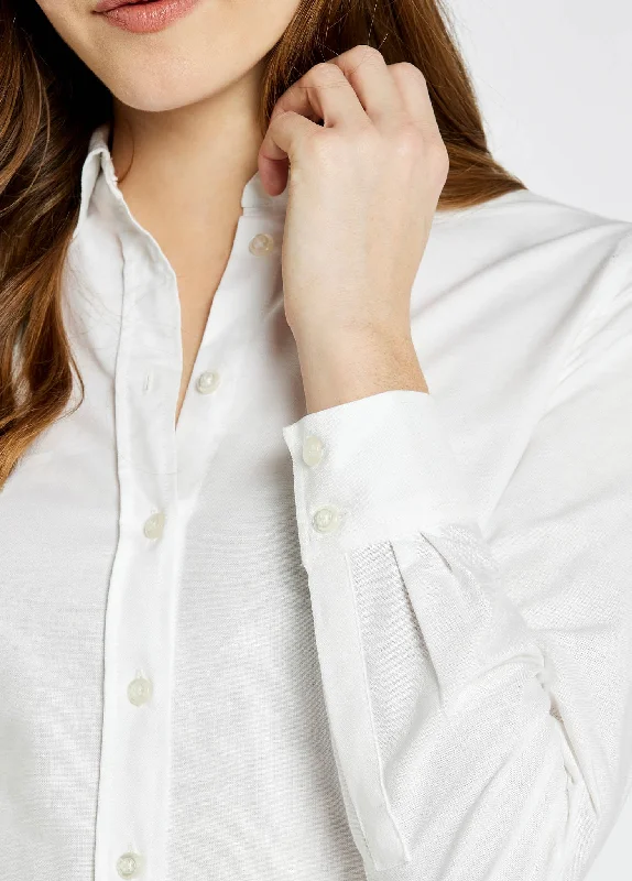 Mimosa Cotton Shirt - White