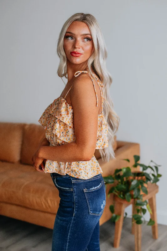 Lilla Floral Tank