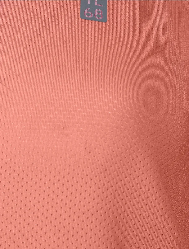 Mancuso Perforated Racer Back Vest Top in Fusion Coral - Tokyo Laundry Active