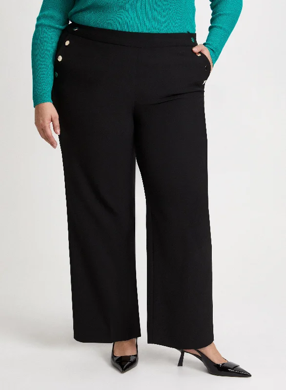 Modern Fit Wide Leg Pants