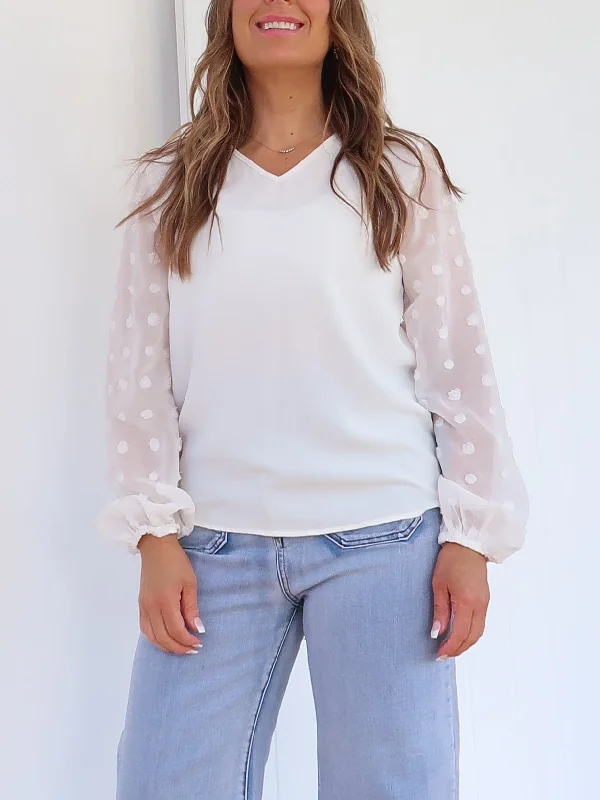 Nicola Blouse - White