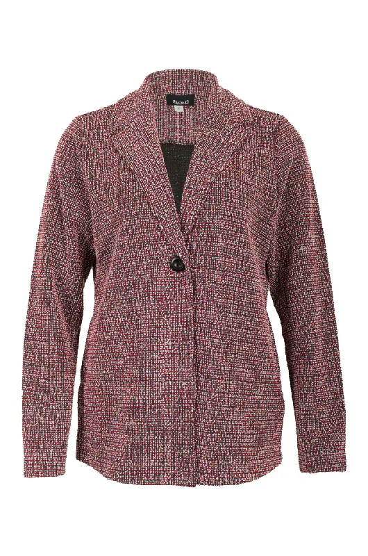 Parisienne Look Jacket | Red Texture | 8182ZR