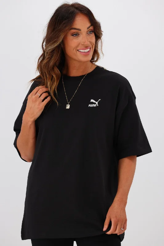 Puma Better Classics Oversized Tee Black