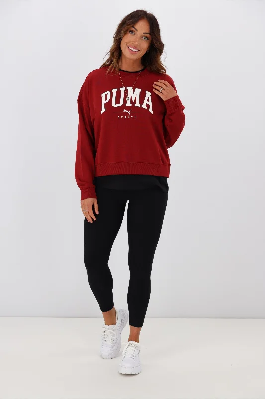 Puma Squad Crew TR Intense Red