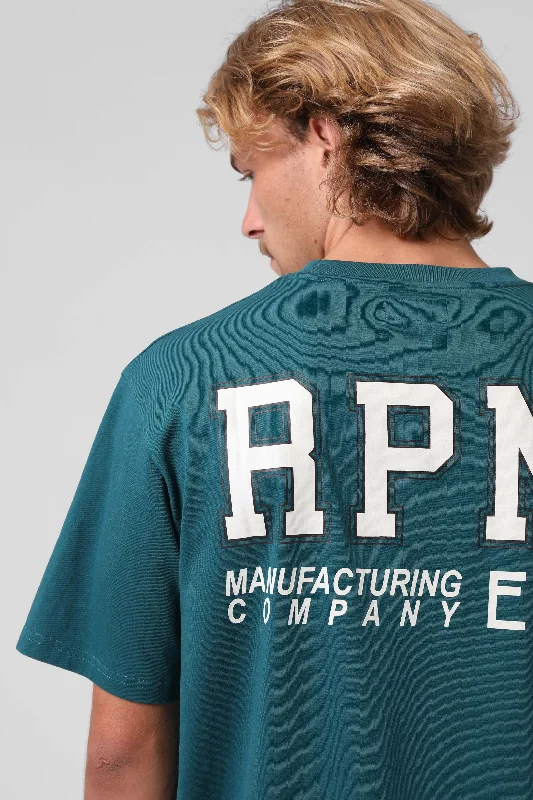 RPM Mens College 94 Tee Teal