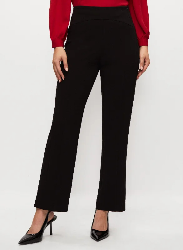 Side Zip Wide Leg Pants