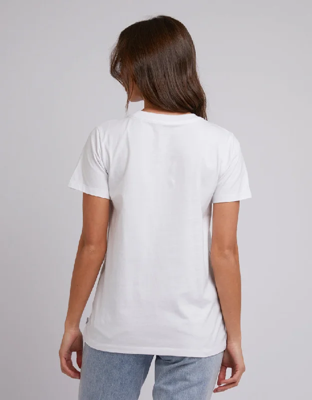 Silent Theory Layering Tee White