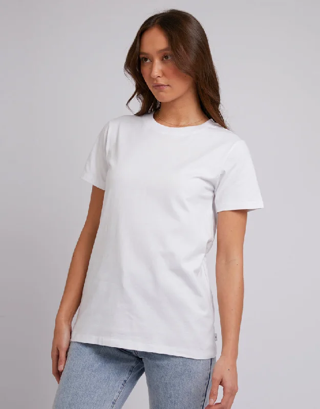 Silent Theory Layering Tee White