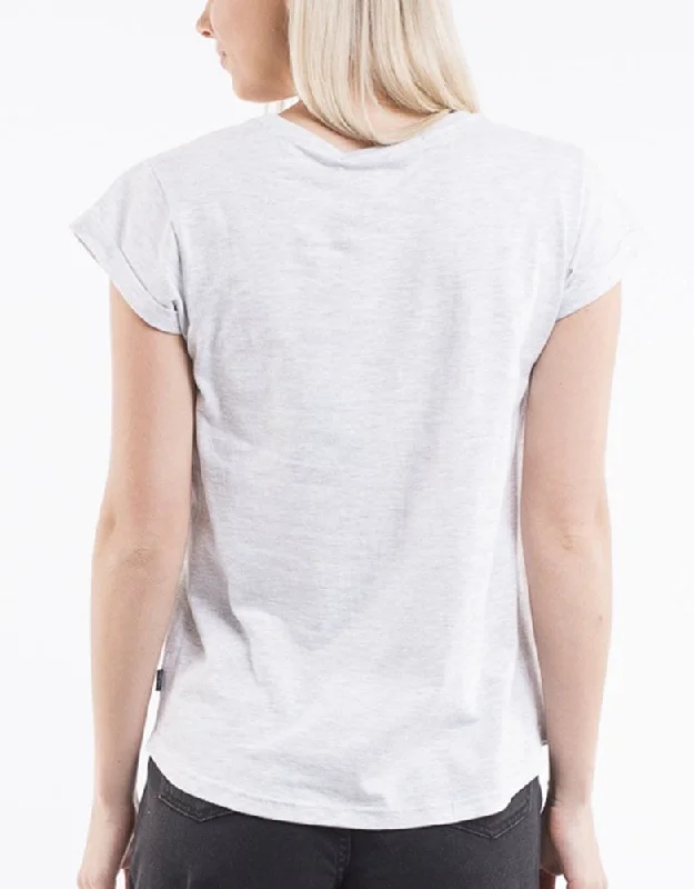 Silent Theory Lucy Tee Grey Marle