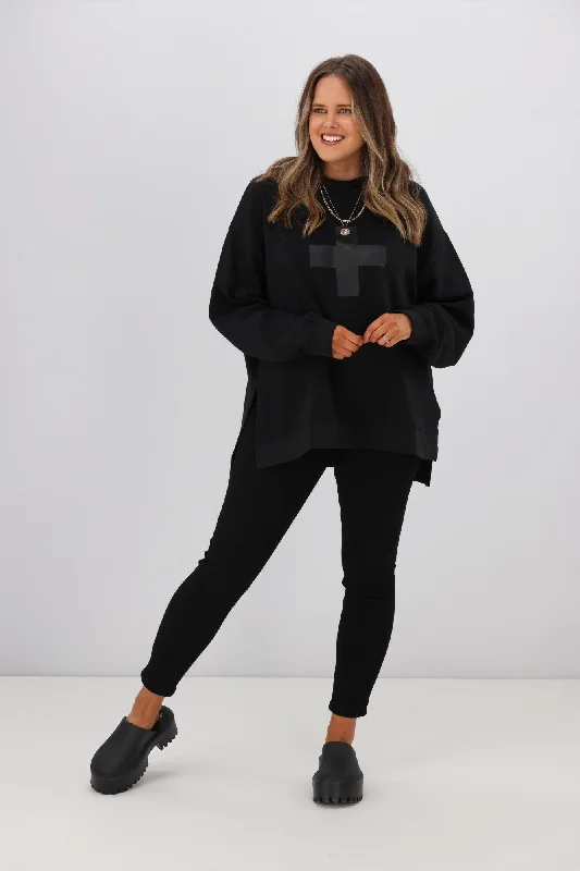 Stella + Gemma Sunday Sweater Black