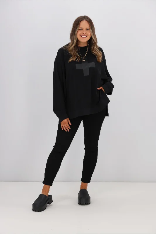 Stella + Gemma Sunday Sweater Black