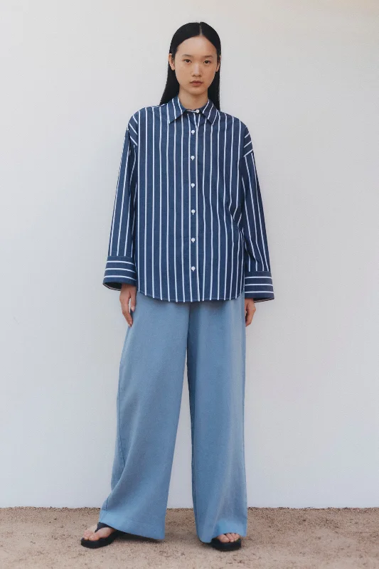 Tala Poplin Stripe Shirt