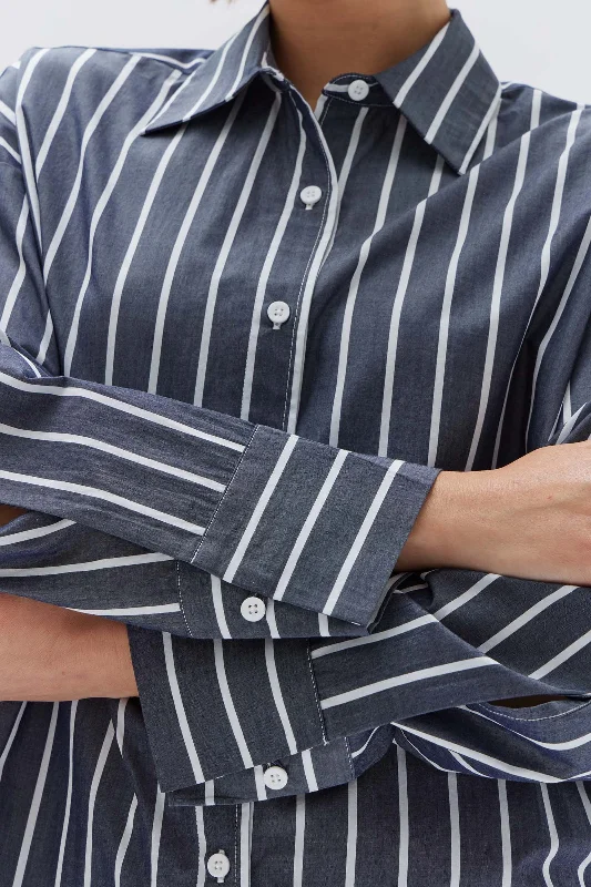 Tala Poplin Stripe Shirt