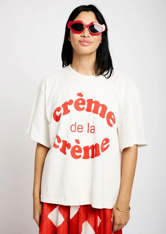 The Statement Tee with Creme De La Creme