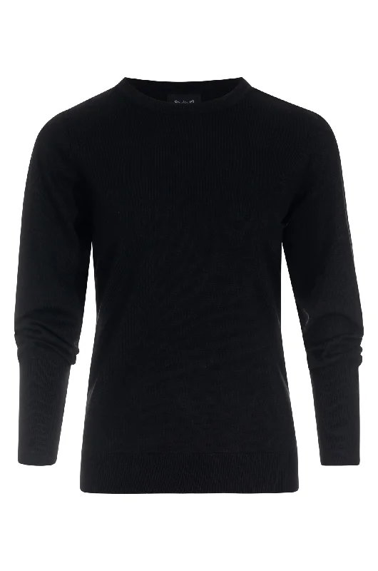 Light weight Knitwear Top | Black | 7301ZZ