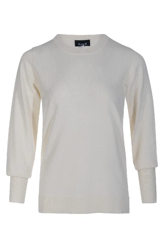 Light weight Knitwear Top | IVORY | 7301ZZ