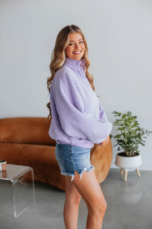 Tulley Pullover - Lavender