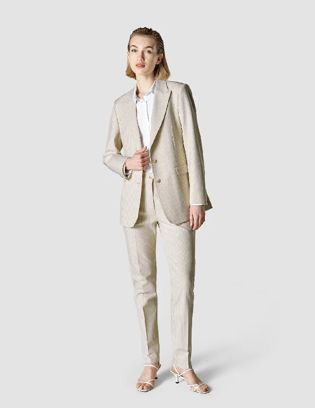 Essential Blazer Cream Latte