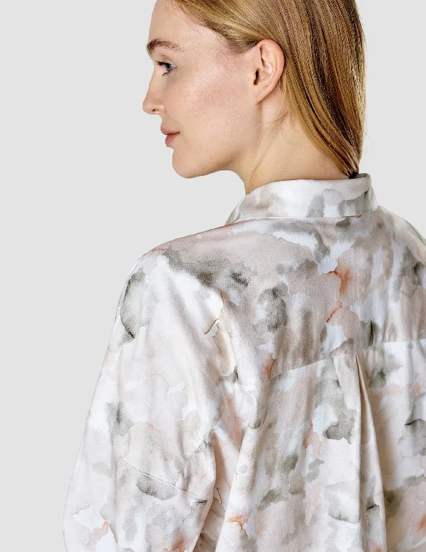 Oversized Long Sleeve Shirt Rainforest