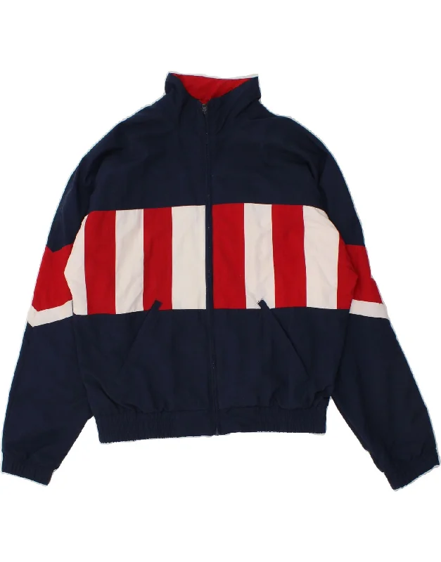 Men's Coats with Velcro ClosuresADIDAS Mens Graphic Bomber Jacket UK 36/38 Small Navy Blue Colourblock Men's Coats with Velcro ClosuresADIDAS Mens Graphic Bomber Jacket UK 36/38 Small Navy Blue Colourblock