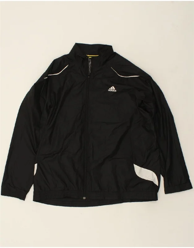 Men's Coats for WalkingADIDAS Mens Windbreaker Jacket UK 50/52 2XL Black Colourblock Polyester Men's Coats for WalkingADIDAS Mens Windbreaker Jacket UK 50/52 2XL Black Colourblock Polyester