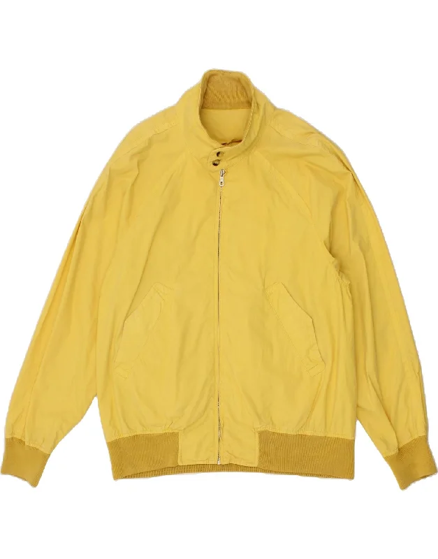 Winter-Ready Men's CoatsBELFE & BELFE Mens Bomber Jacket IT 50 Large Yellow Cotton