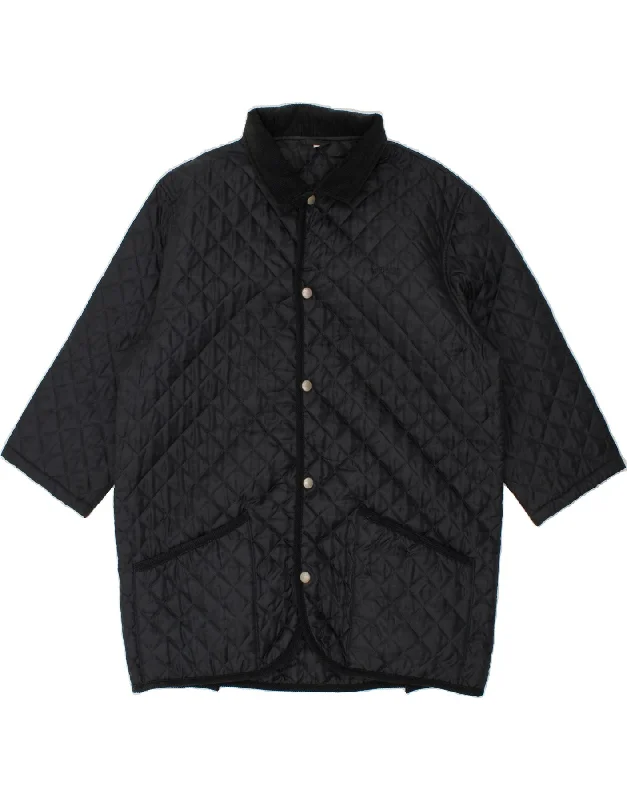 Men's Coats for Cold WeatherBRUGI Mens 3/4 Sleeve Quilted Jacket UK 42 XL Navy Blue Polyester Men's Coats for Cold WeatherBRUGI Mens 3/4 Sleeve Quilted Jacket UK 42 XL Navy Blue Polyester