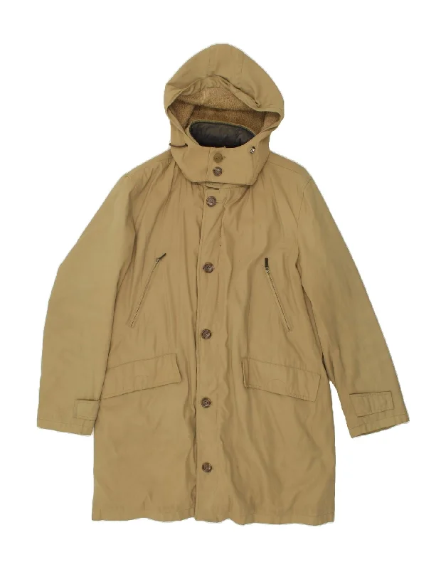 Men's Coats for Snowy WeatherBURBERRY Mens Hooded Utility Jacket IT 52 XL Beige Polyamide Men's Coats for Snowy WeatherBURBERRY Mens Hooded Utility Jacket IT 52 XL Beige Polyamide