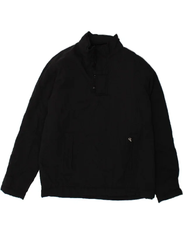 Durable Men's Car CoatsCALVIN KLEIN JEANS Mens Pullover Hooded Windbreaker Jacket UK 44 2XL Black