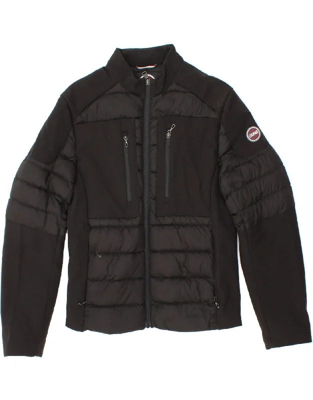 Men's Coats Made in the USACOLMAR Mens Padded Jacket IT 46 Small Black Polyester