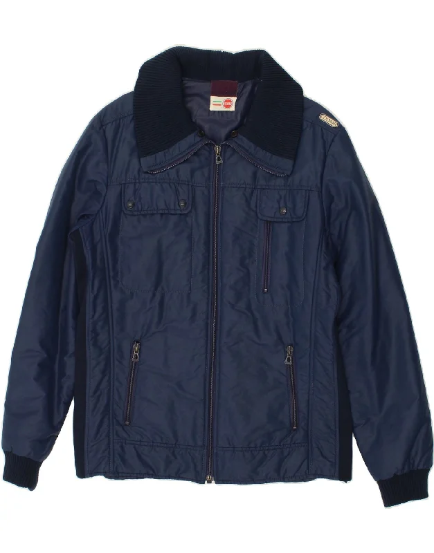 Men's Coats without LiningCOLMAR Mens Utility Jacket UK 38 Medium Navy Blue Polyamide Men's Coats without LiningCOLMAR Mens Utility Jacket UK 38 Medium Navy Blue Polyamide