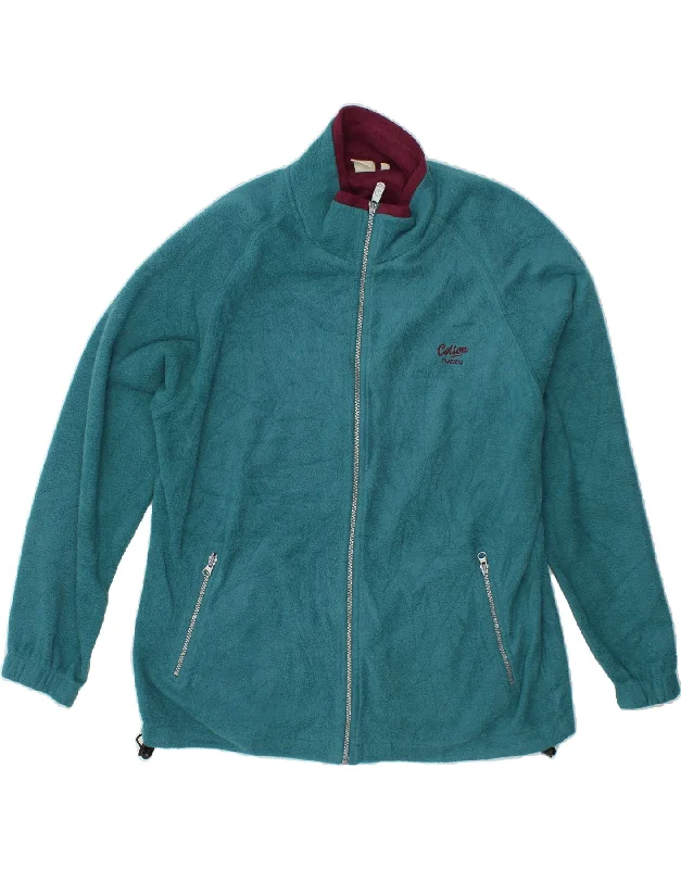 Men's Coats with Chest PocketsCOTTON TRADERS Mens Fleece Jacket UK 40 Large Turquoise Polyester Men's Coats with Chest PocketsCOTTON TRADERS Mens Fleece Jacket UK 40 Large Turquoise Polyester