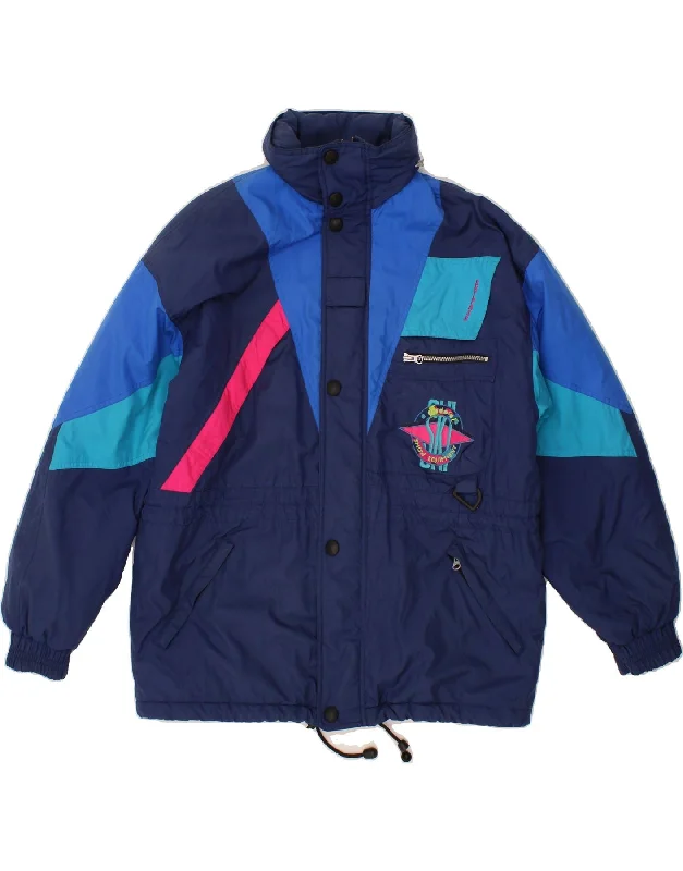 Men's Coats for SnowboardingDIADORA Mens Graphic Hooded Padded Jacket UK 38 Medium Navy Blue Men's Coats for SnowboardingDIADORA Mens Graphic Hooded Padded Jacket UK 38 Medium Navy Blue