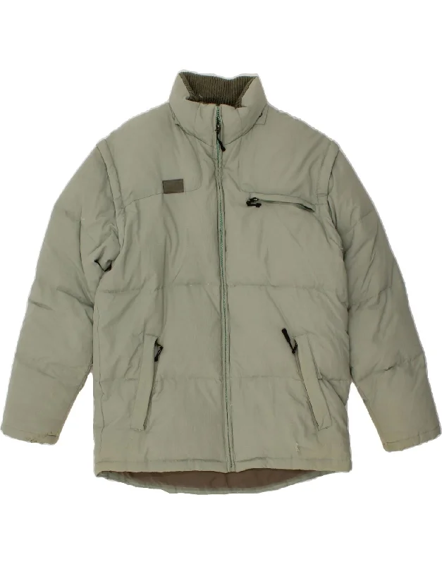 Men's Coats without LiningFILA Mens Padded Jacket UK 40 Large Green Polyamide