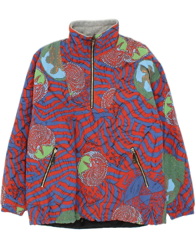 Stylish Men's Biker JacketsFIRE AND ICE Mens Pullover Windbreaker Jacket UK 42 XL Multicoloured Nylon Stylish Men's Biker JacketsFIRE AND ICE Mens Pullover Windbreaker Jacket UK 42 XL Multicoloured Nylon