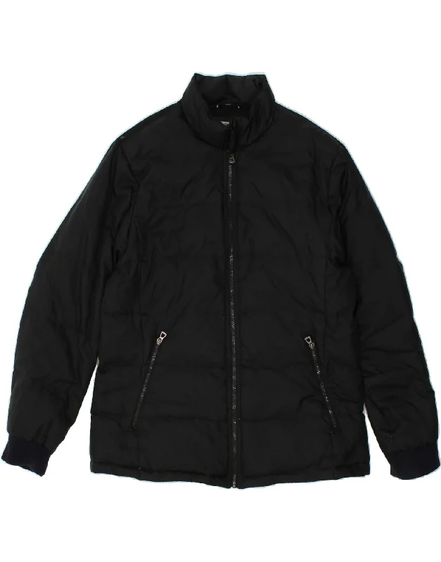 Men's Coats for Cold WeatherGEOX Mens Slim Padded Jacket UK 44 2XL Navy Blue Nylon