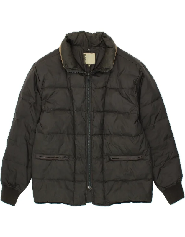 Men's Coats with Adjustable SleevesGREEN LEAVES Mens Padded Jacket UK 38 Medium Grey