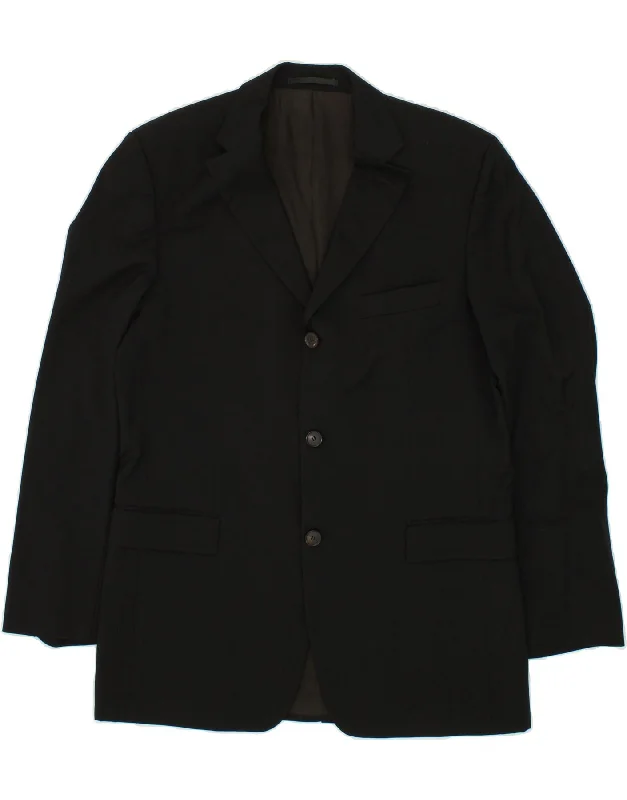 Warm Men's Down JacketsHUGO BOSS Mens 3 Button Blazer Jacket UK 38 Medium Black